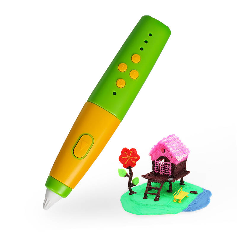 New launch of low temperature 3D printing pen for kids creative artistic works LP06